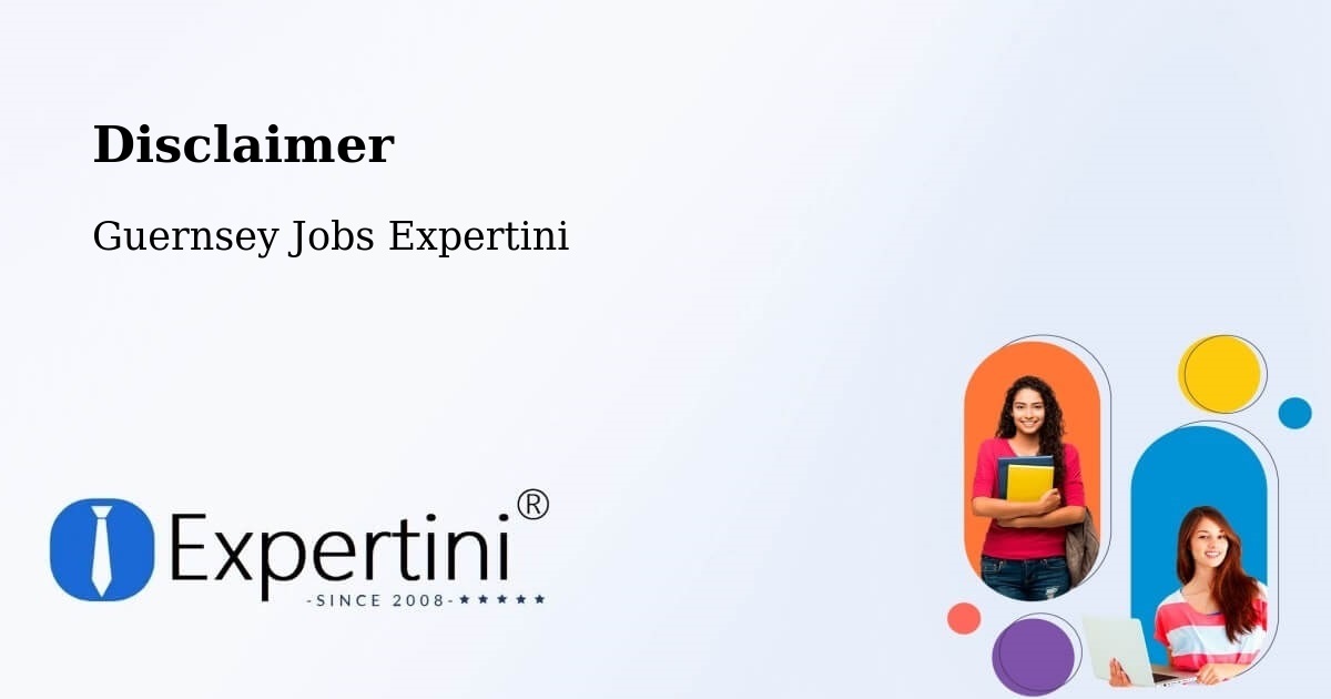 Disclaimer – Les Touillets - Guernsey Jobs Expertini